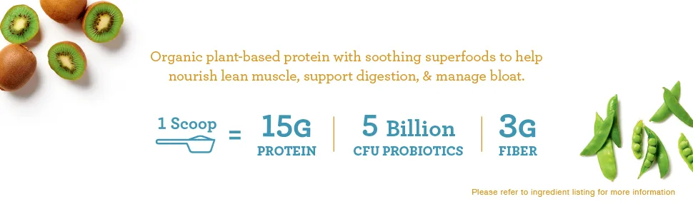 Amazing Grass Amazing Protein Digest Tahitian Vanilla Flavor 5 Billion CFU 13.2 oz (375 g) - About