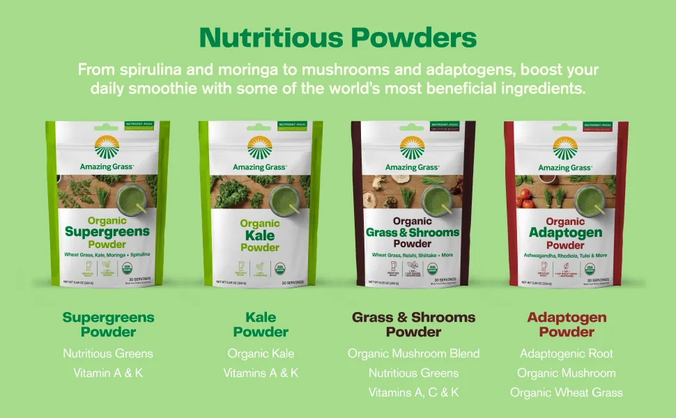 Amazing Grass Organic Kale Powder 5.29 oz (150 g) - Powders