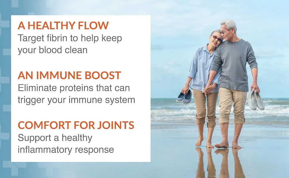 Arthur Andrew Medical Neprinol AFD Advanced Fibrin Defense 500 mg 150 Capsules - A healthy flow, An immune boost, Comfort for joints