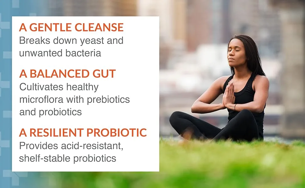 Arthur Andrew Medical Syntol AMD Advanced Microflora Delivery 500 mg 90 Capsules - A gentle cleanse, A balanced gut, A resilient probiotic