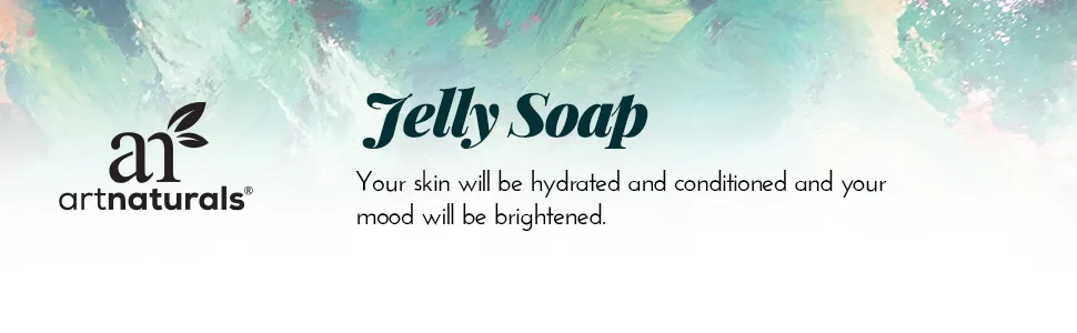 Artnaturals Jelly Soap Set 3 Soaps 3.5 oz (100 g) Each - banner