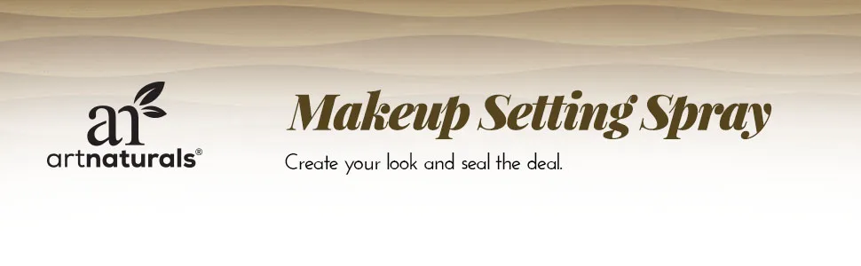 Artnaturals Make-Up Setting Spray 4 oz (118.2 ml) - banner