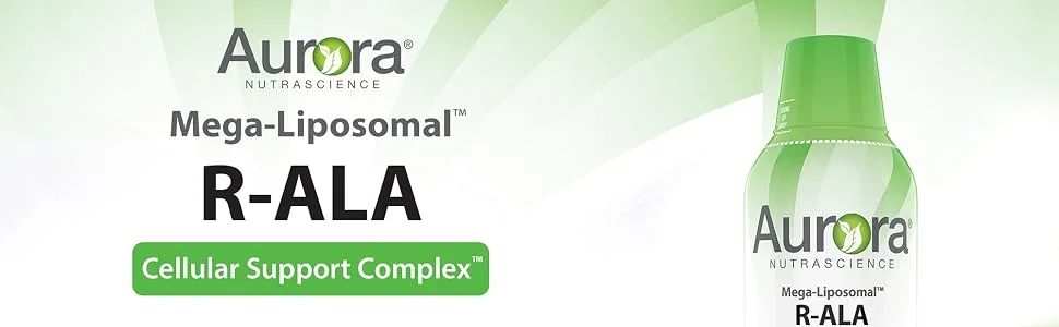Aurora Nutrascience Mega-Liposomal R-Alpha Lipoic Acid Organic Fruit Flavor 750 mg 16 fl oz (480 ml) - Mega-Liposomal R-ALA