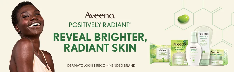 Aveeno Positively Radiant Skin Brightening Daily Scrub 7.0 oz (198 g) - Source: Ipsos, February, 2021