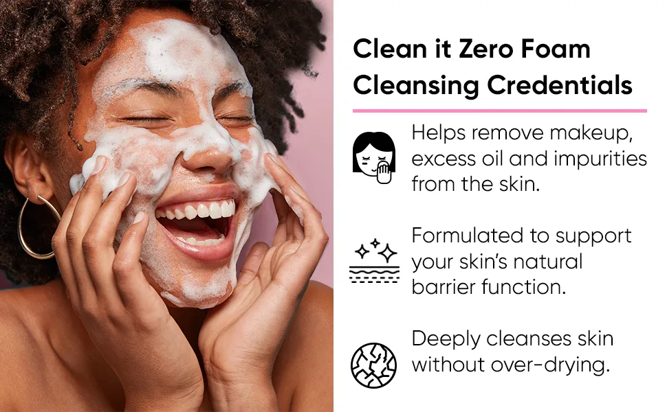 Banila Co. Clean It Zero Foam Cleanser 5.07 fl oz (150 ml) - foam cleanser remove makeup