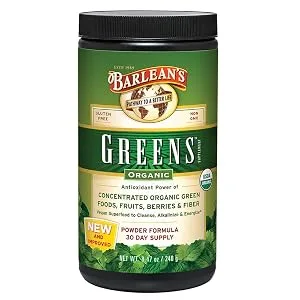 Barlean's Greens Powder Formula Organic 8.47 oz (240 g) - product information 2