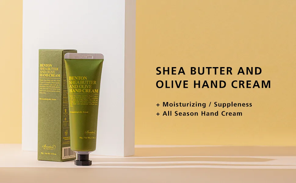 Benton Shea Butter and Olive Hand Cream 1.76 oz (50 g) - product information 1