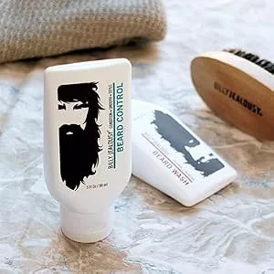 Billy Jealousy Beard Control Leave-In Conditioner + Style 8 fl oz (236 ml) - beard control, beard kit, beard, beard care, billy jealousy, men