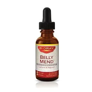 Bioray Belly Mend Gut Support Alcohol Free 2 fl oz (60 ml) - product information 3