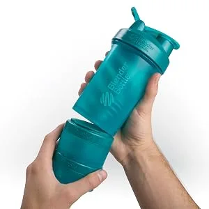 Blender Bottle BlenderBottle ProStak White 22 oz - Twist and Lock Jar