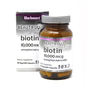 Bluebonnet Nutrition Beautiful Ally Hyaluronic Acid 100 mg 90 Softgels - Biotin