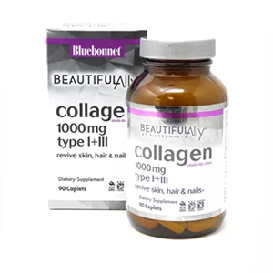 Bluebonnet Nutrition Beautiful Ally Keratin Care 30 Vegetable Capsules - Collagen