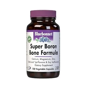 Bluebonnet Nutrition Calcium Magnesium Potassium 180 Caplets - Super Boron Bone Formula