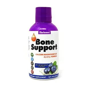 Bluebonnet Nutrition Liquid Magnesium Citrate Mixed Berry Flavor 16 fl oz (472 ml) - Bone Support