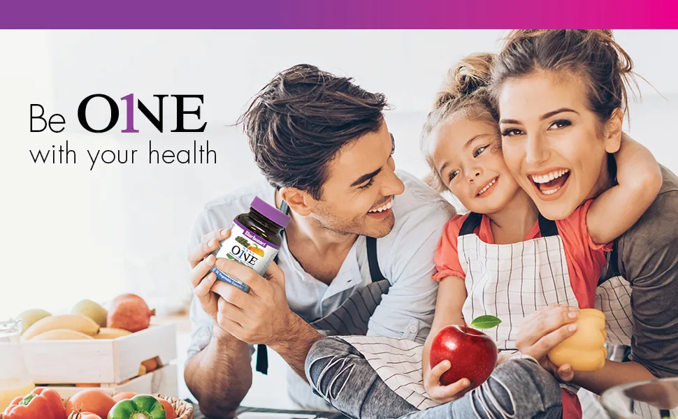 Bluebonnet Nutrition Men's ONE Whole Food-Based Multiple 90 Vegetable Capsules - Mens ONE