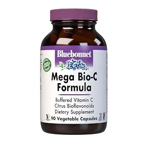 Bluebonnet Nutrition Rutin 500 mg 50 Vegetarian Capsules - Mega Bio-C Formula