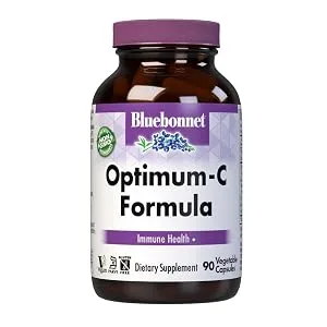 Bluebonnet Nutrition Rutin 500 mg 50 Vegetarian Capsules - Optimum-C Formula