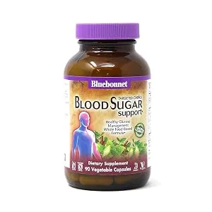 Bluebonnet Nutrition Targeted Choice Eye Care 90 Vegetable Capsules - Targeted Choice Blood Sugar Support