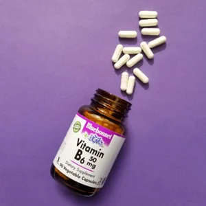 Bluebonnet Nutrition Vitamin B-6 200 mg 90 Vegetable Capsules - Effective Potencies