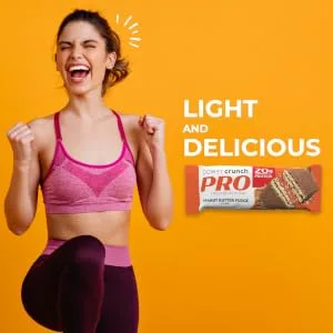BNRG Power Crunch Protein Energy Bar PRO Triple Chocolate 12 Bars 2.0 oz (58 g) Each - Light and Delicious