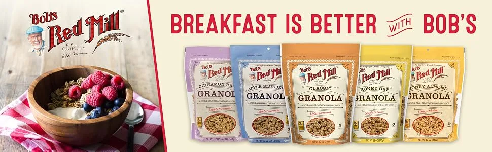 Bob's Red Mill Cinnamon Raisin Granola 12 oz (340 g) - product information 1