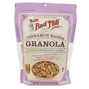 Bob's Red Mill Cinnamon Raisin Granola 12 oz (340 g) - product information 2