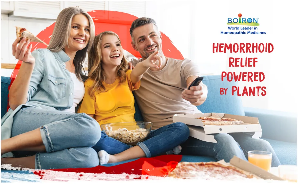 Boiron HemCalm Tablets Hemorrhoid Relief Unflavored 60 Quick-Dissolving Tablets - Hemorrhoid Relief Powered by Plants