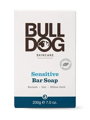 Bulldog Skincare For Men Bar Soap Sensitive 7.0 oz (200 g) - soap