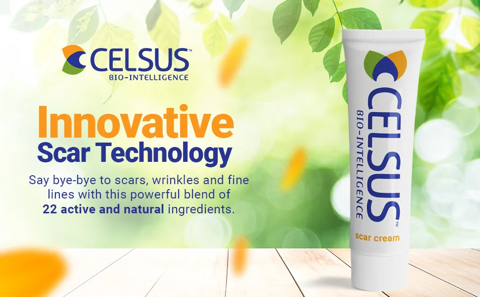 Celsus Bio-Intelligence Scar Cream 0.7 oz (20 g) - acne treatment, acne scars, get rid of acne scars, scar removal, scar treatment, scar cream, scars,