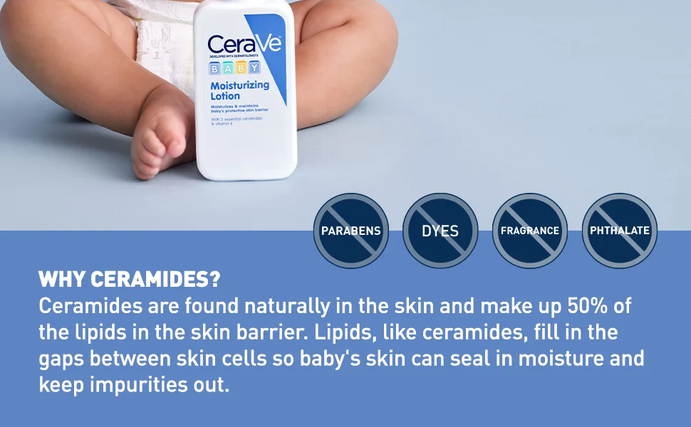 CeraVe Baby Moisturizing Lotion 8 fl oz (237 ml) - Baby Lotion 2