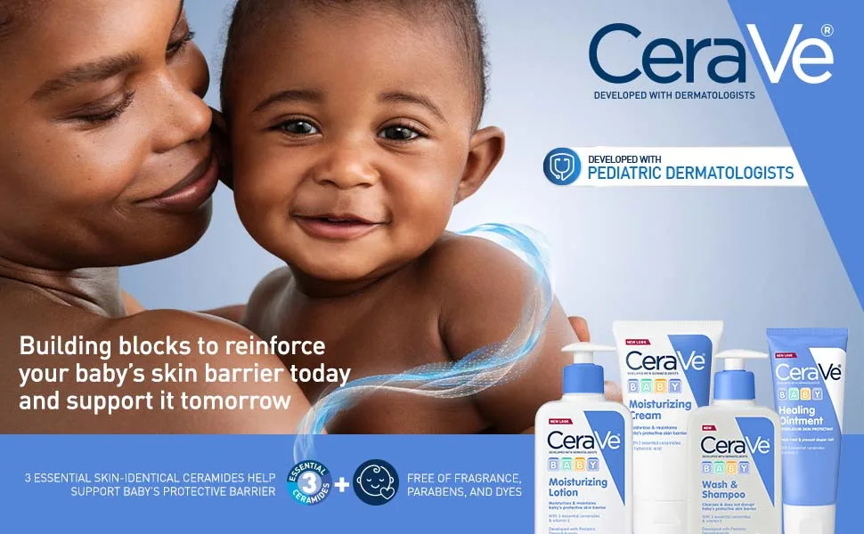 CeraVe Baby Wash & Shampoo 8 fl oz (237 ml) - Baby