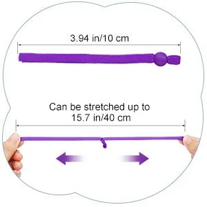200 Pieces Elastic Cord with Adjustable Buckle Adjustable Earloop Cord Sewing Elastic Strap Elastic Band Cord with Adjustable Buckle for DIY Craft, Adults and Kids (Mixed Colors) - product information 4