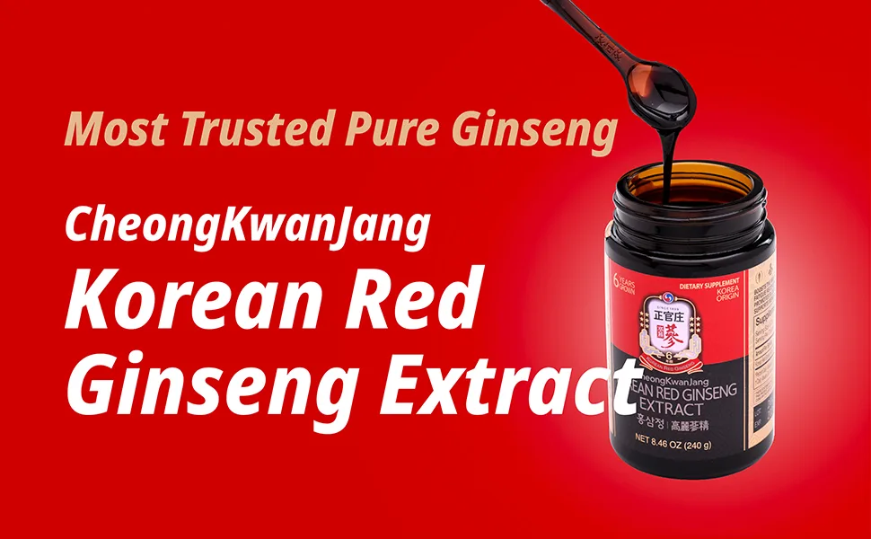 Cheong Kwan Jang Korean Red Ginseng Extract 1.06 oz (30 g) - Korean Red Ginseng Extract