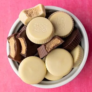 ChocZero Dark Chocolate Peanut Butter Cups 3 oz - ChocZero Peanut Butter Cups