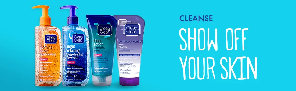 Clean & Clear Continuous Control Acne Cleanser Daily Formula 5 oz (142 g) - Clean & Clear Collection