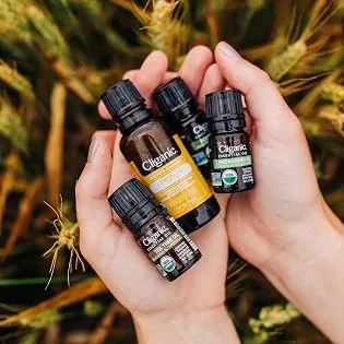 Cliganic Essential Oils Aromatherapy Set 4 Piece Set - Cliganic Essential Oils