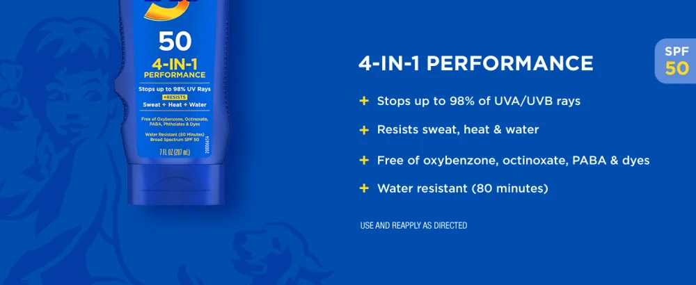 Coppertone Sport Sunscreen Lotion SPF 50 7 fl oz (207 ml) - coppertone sunscreen, sunblock, spf 50, sunscreen lotion, sport sunscreen, coppertone sport
