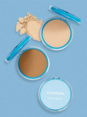 Covergirl Clean Matte Pressed Powder 535 Medium Light .35 oz (10 g) - Clean Matte Pressed Powder
