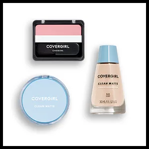 Covergirl Clean Matte Pressed Powder 535 Medium Light .35 oz (10 g) - Clean Matte Pressed Powder