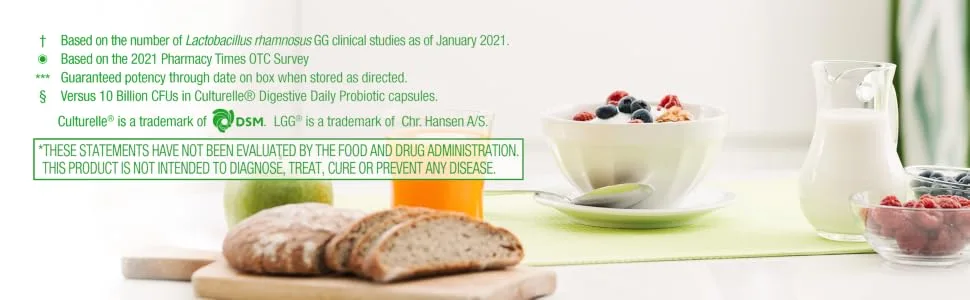 Culturelle Probiotics Ultimate Strength Probiotic 20 Billion CFUs 20 Once Daily Vegetarian Capsules - Ultimate Strength