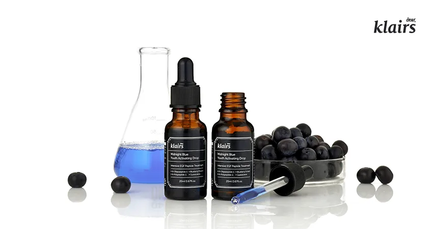 Dear Klairs Midnight Blue Youth Activating Drop 0.67 fl oz (20 ml) - product information 1