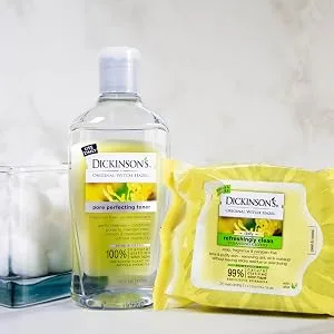 Dickinson Brands Original Witch Hazel Refreshingly Clean Cleansing Cloths  25 Wet Cloths - product information 3