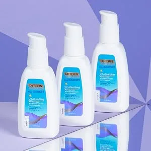 Differin Oil Absorbing Moisturizer with Sunscreen SPF 30 4 fl oz (118 ml) - differin, face cleanser, face moisturizer, lotion, retinoid, differin gel, moisture, oil control