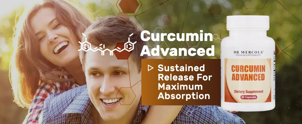 Dr. Mercola Curcumin Advanced 90 Capsules - product information 1