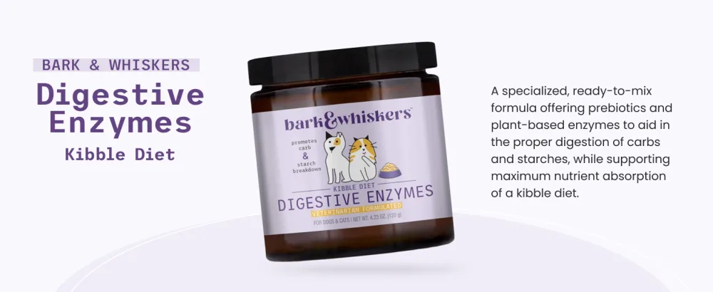 Dr Mercola Bark And Whiskers Digestive Enzymes For Dogs And Cats - 4.23 Oz. - Digestive Enzymes