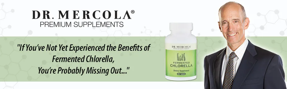 Dr. Mercola Fermented Chlorella 450 Tablets - product information 1