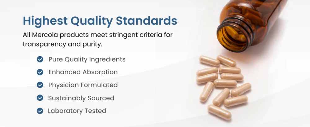 Dr. Mercola H2 Molecular Hydrogen 30 Tablets - Highest Quality Standards