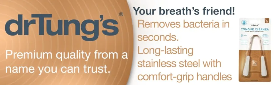 Dr. Tung's Copper Tongue Cleaner 1 Cleaner - drTung