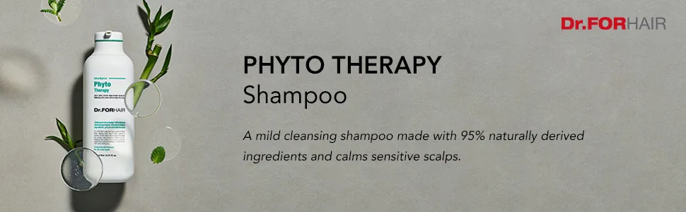 Dr.ForHair Phyto Therapy Shampoo 16.91 fl oz (500 ml) - phyto therapy shampoo
