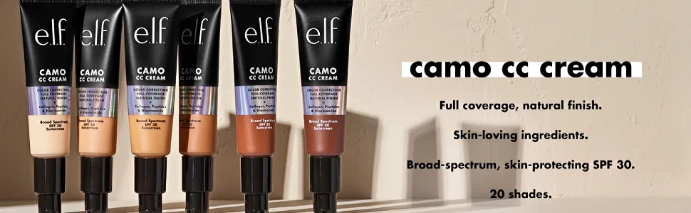 E.L.F. Camo CC Cream SPF 30 Light 210N 1.05 oz (30 g) - product information 2